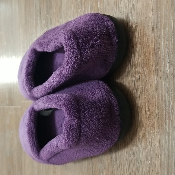 (L) ISOspa by ISOTONER Cozy Teddy Slippers Soft Weekend Loungewear Casual - Picture 3 of 9